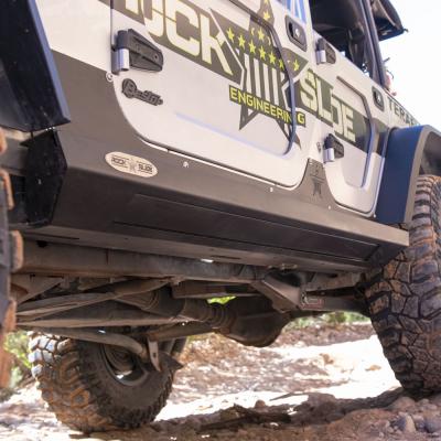 JK 4 Door Step Slider Skid Plate Rock Slide Engineering
