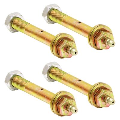 Greaseable Bolt w/Hardware 7/16 Inch Thread X 3 1/4 Inch Long 4-pack RockJock 4x4