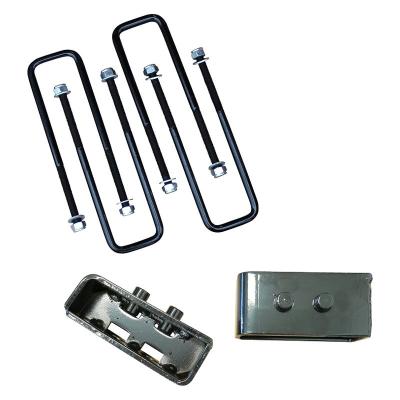 2 Inch Rear Lift Blocks w/Extended U-Bolts 04-20 F-150/06-08 Lincoln Mark LT Freedom Off-Road
