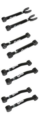 Adjustable Upper and Lower Control Arms 0-8 Inch Lift 8 pc Kit 97-06 Wrangler TJ Freedom Off-Road