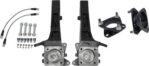 7 Inch Front Lift Kit w/Extended Brake Lines 05-23 Tacoma RWD Freedom Off-Road