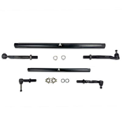 Heavy Duty ProLock DOM Steel Tie Rod and Drag Link Assembly Fits: 17-25 F-250/F-350 Super Duty Apex Chassis