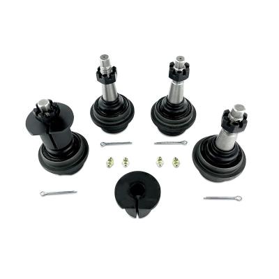 Apex Chassis Heavy Duty Knurled Ball Joint Kit 19-22 Jeep Gladiator JT 18-22 Jeep Wrangler JL/JLU Rubicon Mohave Sahara Sport Includes: 2 Upper and 2 Lower Apex Chassis