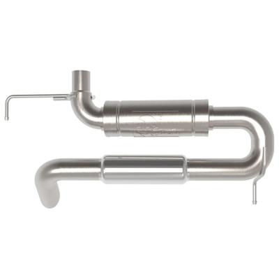 AFE 21-Up Bronco Axle-Back Exhaust System High-Clearance For Use With Bronco Rear Antirock Sway Bar System RockJock 4x4