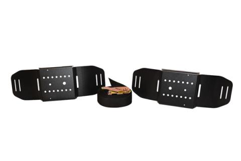 Spare Tire Mount EZ Rack Kit All Tire Sizes Basic Steel Rock Slide Engineering