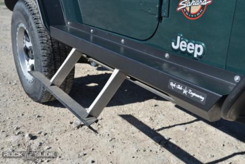 TJ 2 Door Step Slider Rock Slide Engineering