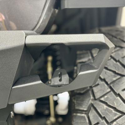 Appalachian Steel Mid Front Bumper With Winch Plate Wrangler JL and Gladiator JT Rock Slide Engineering