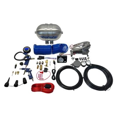 Onboard Air System 1.5 Gallon Aluminum Tank Digital Gauge C100 Compressor Freedom Off-Road