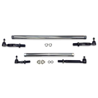 Heavy Duty ProLock Poished Aluminum Tie Rod and Drag Link Assembly Fits: 14-24 Ram 2500/3500 Apex Chassis