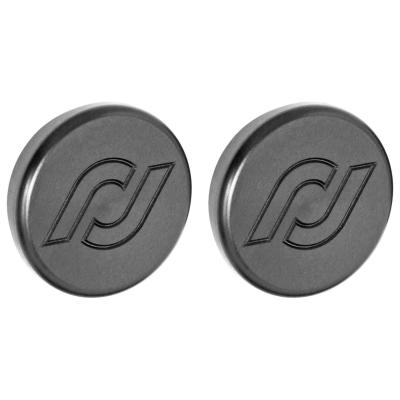 Frame Rail Plugs for JK Frame Front behind axle centerline CNC Machined Black Delrin RockJock 4X4