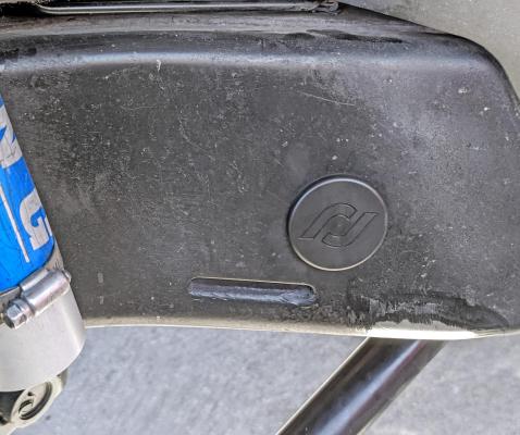 Frame Rail Plugs for JK Frame Front behind axle centerline CNC Machined Black Delrin RockJock 4X4