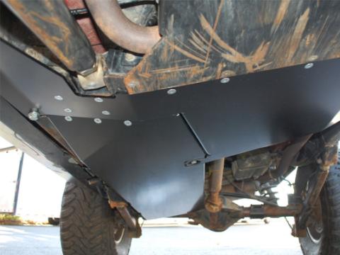 Jeep Wrangler Gas Tank Skid Plate 2007-2018 JK 4 Door Only Clayton Off Road