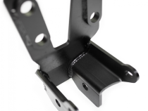 18-24 Jeep Wrangler/Gladiator JL/JT Yeti XD Sealed Bearing Sector Shaft Brace with Frame Side Track Bar Reinforcement Bracket - Steel Steering Box Only Steer Smarts