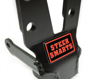 18-24 Jeep Wrangler/Gladiator JL/JT Yeti XD Sealed Bearing Sector Shaft Brace with Frame Side Track Bar Reinforcement Bracket - Steel Steering Box Only Steer Smarts