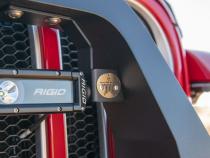 Bullbar 20 Inch Led Light Brackets Rigid Sieres Rock Slide Engineering