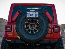 Spare Tire Mount EZ Rack Kit All Tire Sizes Basic Steel Rock Slide Engineering