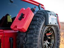 Spare Tire Mount EZ Rack Kit All Tire Sizes Basic Steel Rock Slide Engineering