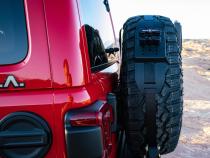 Spare Tire Mount EZ Rack Kit All Tire Sizes Basic Steel Rock Slide Engineering