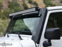 Jeep JK 50 Inch LED A-Pillar Brackets for 07-18 Wrangler JK Rock Slide Engineering