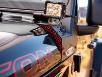 JL/JT Cowl LED Light Pod Bracket Rock Slide Engineering