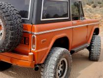 Ford Bronco 1St Generation Step Sliders Passenger Side Sub Part Rock Slide Engineering