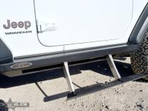 Jeep JL Side Step Sliders For 24-25 Wrangler JL 2 Door Models Passenger Side Sub Part Rock Slide Engineering