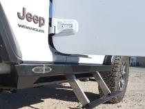 Jeep JL Side Step Sliders For 24-25 Wrangler JL 2 Door Models Passenger Side Sub Part Rock Slide Engineering