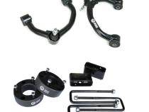 3 Inch Front Strut Spacer/2 Inch Rear Lift Blocks w/ U Bolts and Front Upper Control Arms Freedom Off-Road