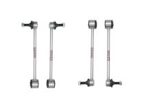 Front and Rear Extended Zinc-Nickel Sway Bar End links for 2-3.5 Inch Lift for 20-Present Jeep Gladiator JT Freedom Off-Road