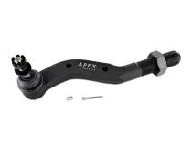 Apex Chassis Heavy Duty 2.5 Ton Tie Rod Assembly in Black Anodized Aluminum Fits: 19-22 Jeep Gladiator JT 18-22 Jeep Wrangler JL/JLU Rubicon Mohave Sahara Sport. Note: This kit fits a Dana 30 axle.