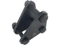 Heavy Duty ProLock Black Aluminum Tie Rod Assembly Fits: 14-24 Ram 2500/3500 Apex Chassis