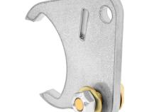 Currectlync Wrangler JK High Steer Front Trac Bar Relocation And Ram Assist Steering Mount Axle Bracket RockJock 4x4