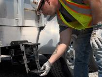 R-STEP 9 Inch Wide Step with Universal Brackets To Mount On Flat Surface Rock Slide Engineering