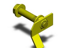 Jeep Heavy Duty Track Bar Bolt Kit 1984-2006 TJ/LJ/XJ/ZJ Clayton Off Road